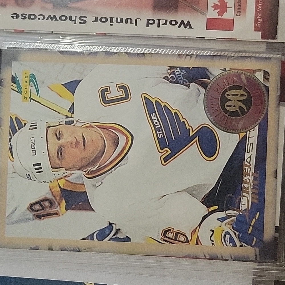 Hockey Card Brett Hull